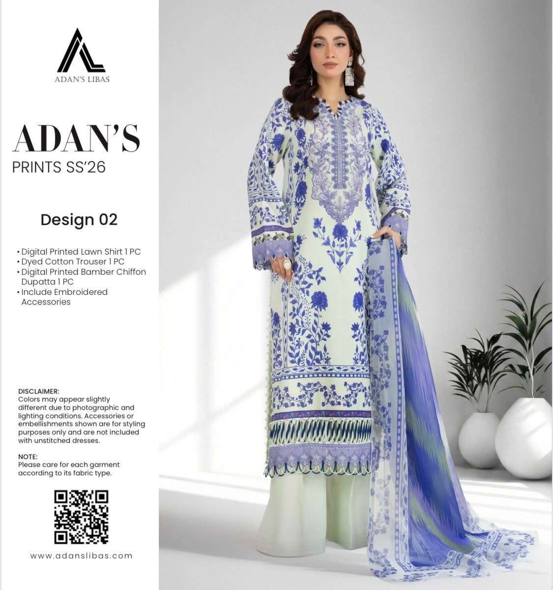 ADANS PRINTS LAWN COLLECTION SS - 2026 BY ADANS LIBAS